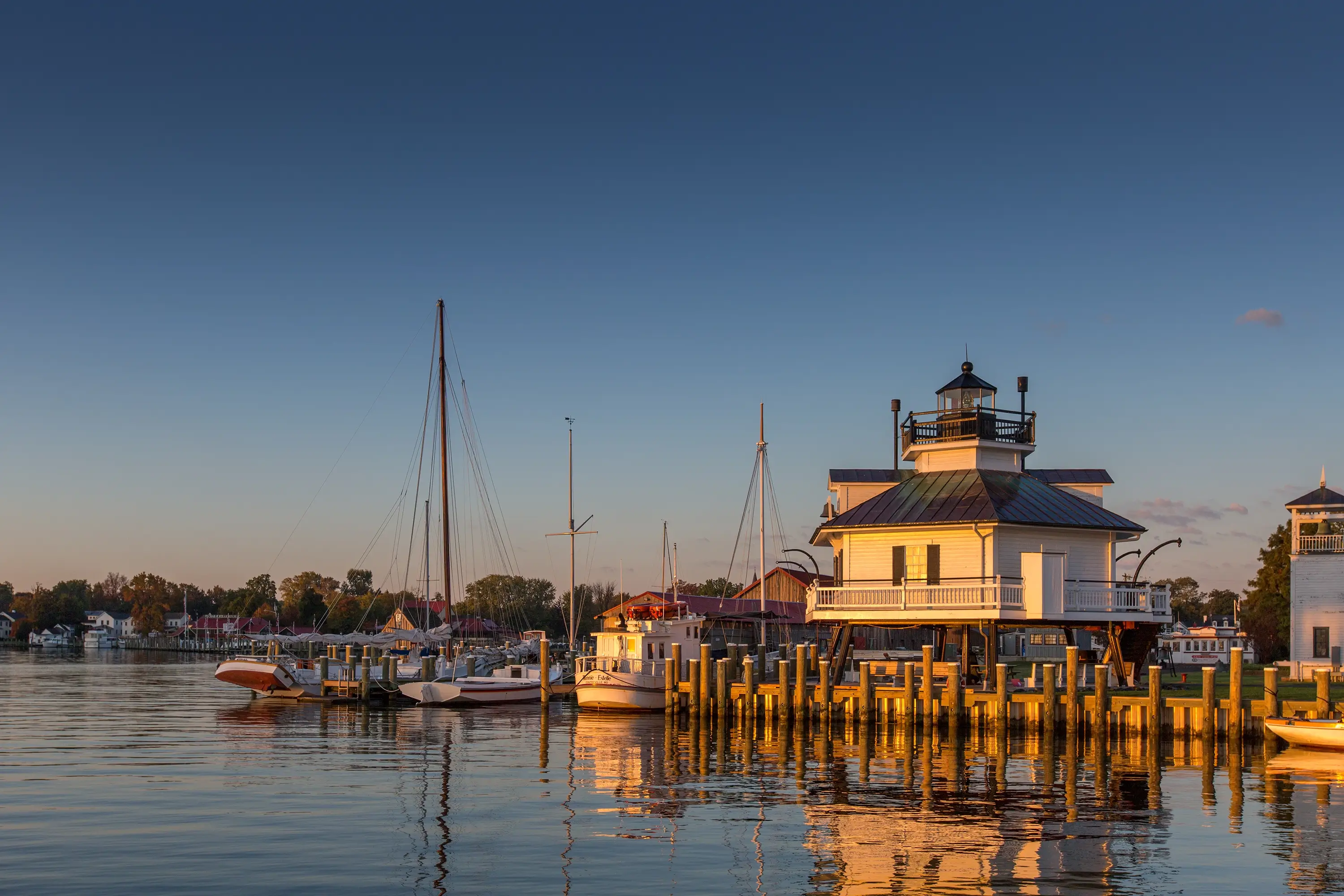The St. Michaels lighthouse in Talbot County.